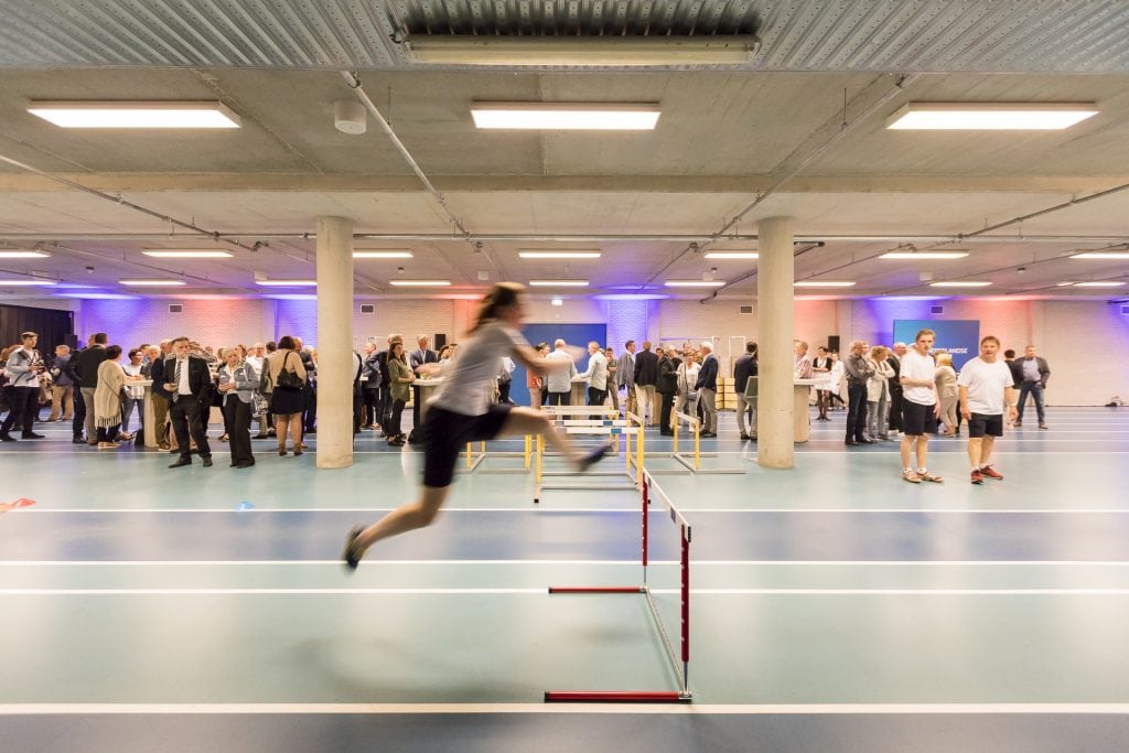 catacombe, omnisport apeldoorn, rondloopbaan, sprintbaan