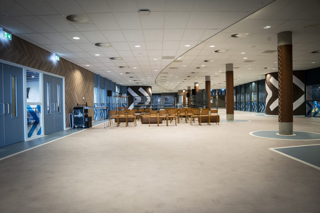 promenade, Flexibele ruimte voor beurzen, teambuilding locatie, sportevenement organiseren