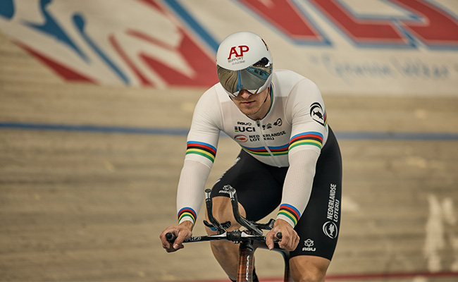 Jeffrey Hoogland doet poging tot wereldrecord