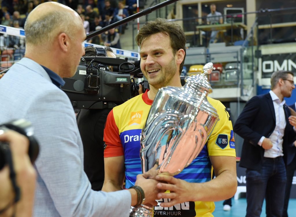 Dynamo Draisma, de winnaars van het heren volleybal supercup 2023
