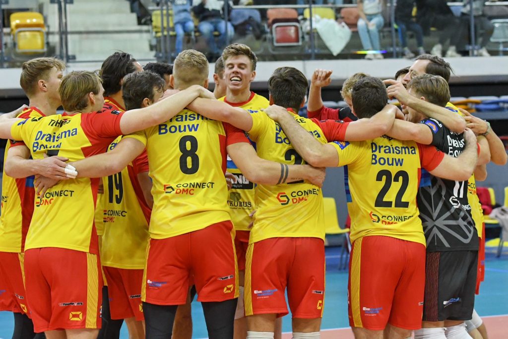Dynamo Draisma, de winnaars van het heren volleybal supercup 2023